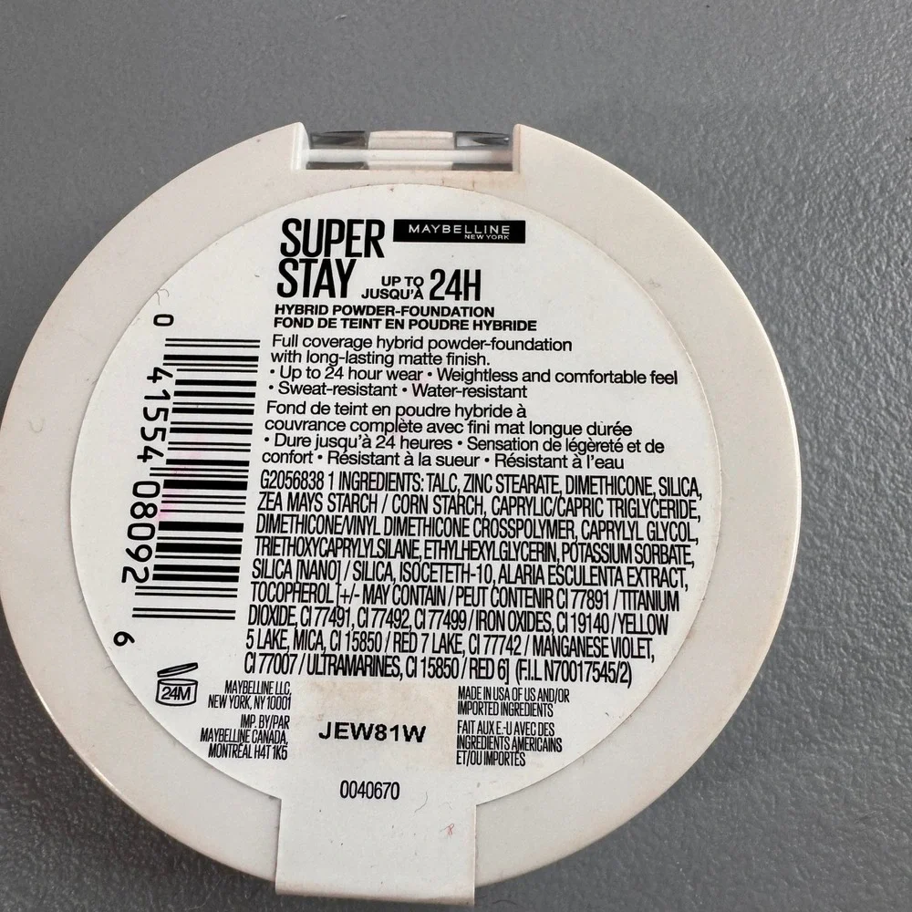Maybelline super stay